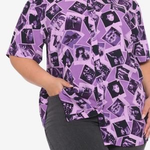 Beetlejuice juice button up